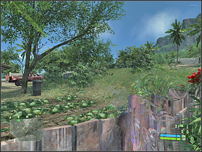 Keep heading towards the vehicles - Crysis: Mission 2, Recovery - part 5, walkthrough - Mission 2 - Recovery - Crysis Game Guide