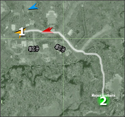 Map legend - Crysis: Mission 2, Recovery - part 6, walkthrough - Mission 2 - Recovery - Crysis Game Guide