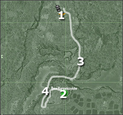 Map legend - Crysis: Mission 2, Relic - part 2, walkthrough - Mission 3 - Relic - Crysis Game Guide