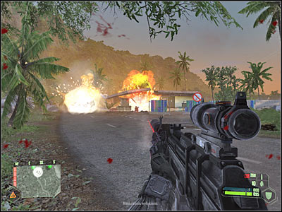 Be careful - Mission 4 - part 2 | Mission 4 - Assault - Mission 4 - Assault - Crysis Game Guide