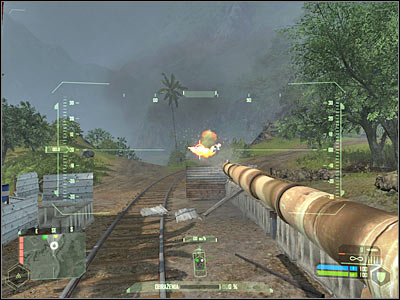 There are a few other sniper towers in this area - Mission 5 - part 5 | Mission 5 - Onslaught - Mission 5 - Onslaught - Crysis Game Guide