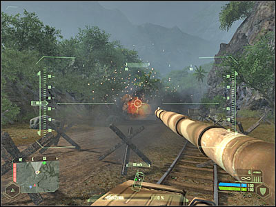 Try and kill as many enemy units as possible - Mission 5 - part 7 | Mission 5 - Onslaught - Mission 5 - Onslaught - Crysis Game Guide