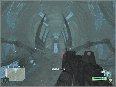 You should be using your two primary weapons - Mission 7 - part 4 | Mission 7 - Core - Mission 7 - Core - Crysis Game Guide