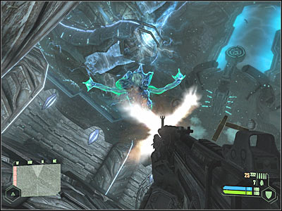 You will probably notice that some of the nearby mechanisms are being activated in the meantime - Mission 7 - part 4 | Mission 7 - Core - Mission 7 - Core - Crysis Game Guide