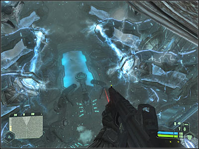 You will have to wait for all mechanisms to activate themselves - Mission 7 - part 4 | Mission 7 - Core - Mission 7 - Core - Crysis Game Guide