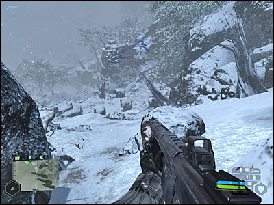 You could also try and avoid these creatures or delay having to attack them - Mission 8 - part 2 | Mission 8 - Paradise Lost - Mission 8 - Paradise Lost - Crysis Game Guide