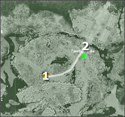 Map legend - Mission 8 - part 5 | Mission 8 - Paradise Lost - Mission 8 - Paradise Lost - Crysis Game Guide