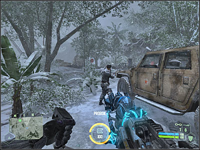 Thankfully, you wont encounter any alien creatures here - Mission 8 - part 5 | Mission 8 - Paradise Lost - Mission 8 - Paradise Lost - Crysis Game Guide