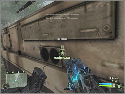 Sadly, the AA unit has a very weak armor, so you wont be able to hide inside it indefinitely, especially since youll immediately receive full attention from all alien creatures - Mission 9 - part 4 | Mission 9 - Exodus - Mission 9 - Exodus - Crysis Game Guide