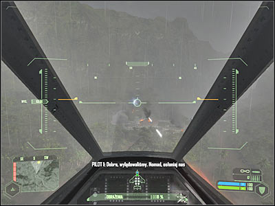 Id strongly recommend that you maintain a large distance between the monsters and your ship, mostly because your VTOL isnt too agile and it would take a few seconds to turn it around - Mission 10 - part 1 | Mission 10 - Ascension - Mission 10 - Ascension - Crysis Game Guide