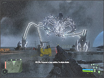 Start shooting at the alien creature - FINAL MISSION - part 10 | FINAL MISSION - Reckoning - FINAL MISSION - Reckoning - Crysis Game Guide