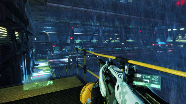 After you leave, you will have to reach quickly the other side of the guarded bridge - Reach Liberty Dome - Post Human! - Crysis 3 - Game Guide and Walkthrough