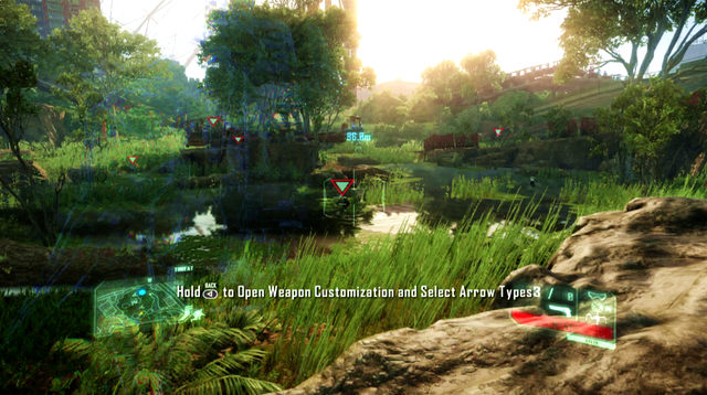 As you walk towards your objective, you will bump into a mine field - Meet up with Psycho - Welcome to the Jungle - Crysis 3 - Game Guide and Walkthrough