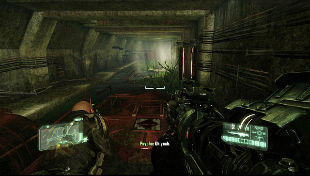 After you reach the blocked door, follow Psycho again, and ignore the Stalkers you pass - Deactivate the source of interference - Welcome to the Jungle - Crysis 3 - Game Guide and Walkthrough