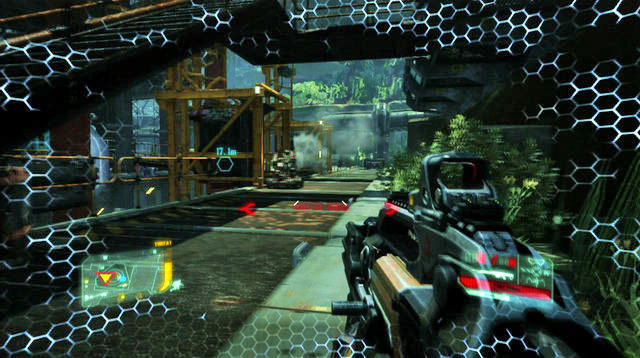 At the end of the sewer, disarm a mine that has been blocking further passage - Make your way to System-X - The Root of All Evil - Crysis 3 - Game Guide and Walkthrough