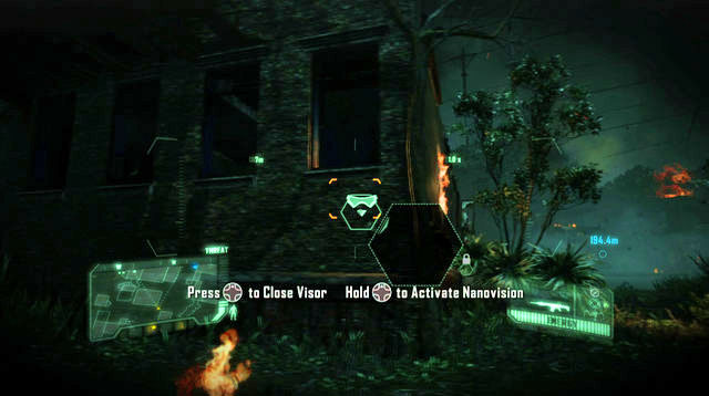 Walk forward, where you will encounter CELL soldiers, flying out of the building - Locate the CELL lab - Safeties Off - Crysis 3 - Game Guide and Walkthrough