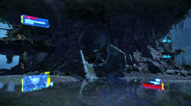 On your way to the data, you will receive a radio message with a request for help in fighting Ceph back - Destroy the first defense system - Only Human - Crysis 3 - Game Guide and Walkthrough