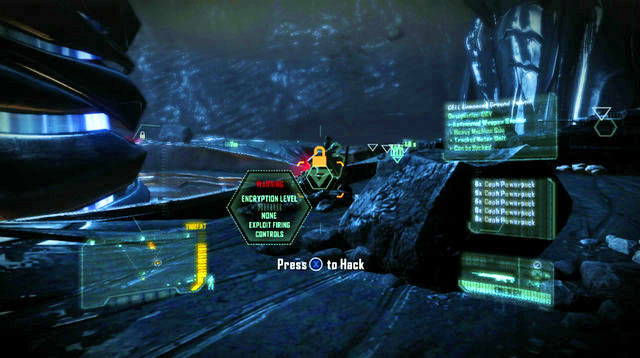 If you manage to hit the weak point, you will destroy the appendage, and the boss will start sucking you in - Destroy Alpha-Ceph - Gods and Monsters - Crysis 3 - Game Guide and Walkthrough