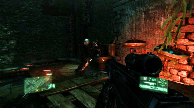 After the cutscene featuring an Alpha-Ceph destroying a helicopter, before you jump down, walk deeper into the room, where you will find data - Safeties Off - CELL intel data and posters - Crysis 3 - Game Guide and Walkthrough