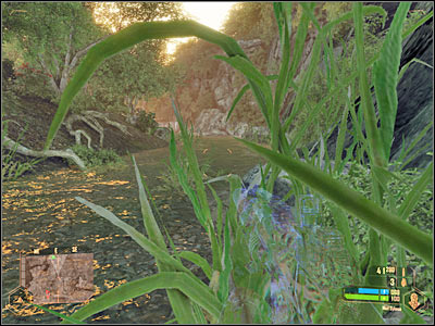 You should be able to get to a second bridge in just a few seconds - Teaming up with bomb squad Sierra - Mission 1: Call me Ishmael - Crysis Warhead - Game Guide and Walkthrough