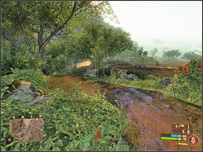 Head south and eventually you should come across a humvee (screen) - Accessing KAL's tactical network - Mission 1: Call me Ishmael - Crysis Warhead - Game Guide and Walkthrough