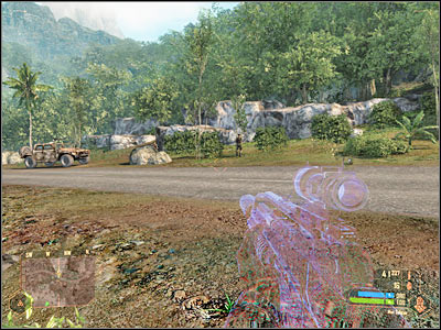 3) Bar - Securing KAL's base I - Mission 1: Call me Ishmael - Crysis Warhead - Game Guide and Walkthrough