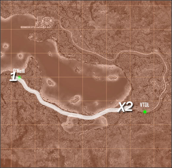 Map legend - Reaching the meeting area - Mission 2: Shore Leave - Crysis Warhead - Game Guide and Walkthrough