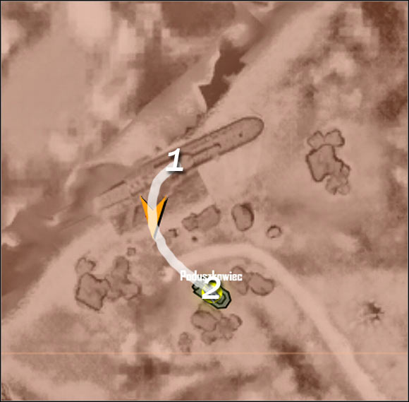 Map legend - Taking the hovercraft - Mission 3: Adapt or Perish - Crysis Warhead - Game Guide and Walkthrough