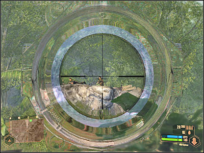 A humvee will appear on the map near your location and this time you should engage it in battle (screen) - Reaching the airport - Mission 7: All the Fury - Crysis Warhead - Game Guide and Walkthrough