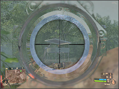 You may finally take care of the heavy machine gun posts and other enemy units who are guarding the entrance - Reaching the airport - Mission 7: All the Fury - Crysis Warhead - Game Guide and Walkthrough