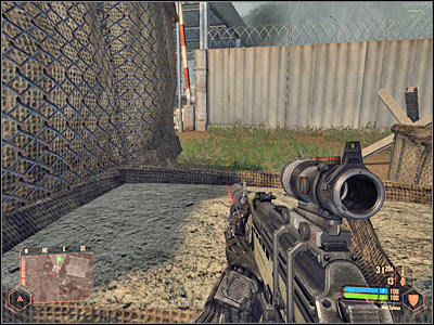 1 - Reaching the airport - Mission 7: All the Fury - Crysis Warhead - Game Guide and Walkthrough