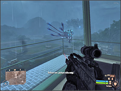 Exit the building via the same route - Acquiring the experimental weaponry - Mission 7: All the Fury - Crysis Warhead - Game Guide and Walkthrough