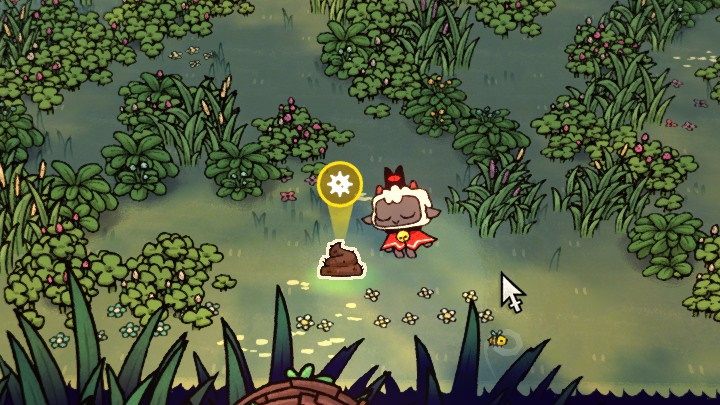 At the beginning of the game, your followers will relieve themselves on the ground - Cult of the Lamb: Beginners guide - Basics - Cult of the Lamb Guide