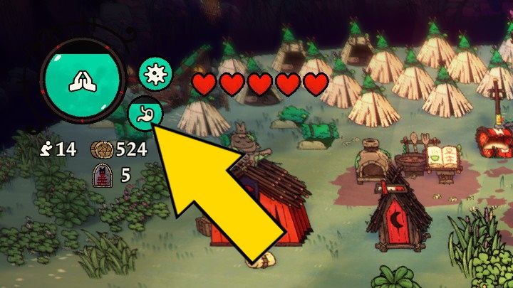 You can use the Hunger indicator to see if your Followers are full - Cult of the Lamb: Game interface - Basics - Cult of the Lamb Guide