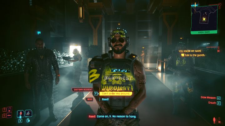 Regardless of how you handled the roulette table, Kurt will appear and blow your cover, but there will not be a battle ensuing - Cyberpunk Phantom Liberty: You Know My Name - walkthrough - Cyberpunk Phantom Liberty: Main quests - Cyberpunk 2077 Guide