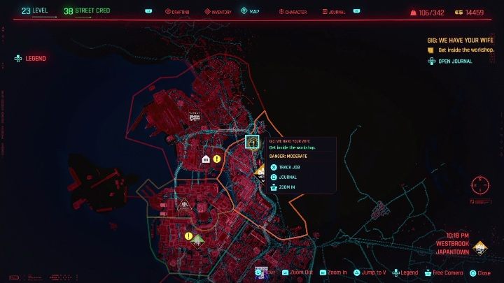 1 - Cyberpunk 2077: SOS: Merc Needed, Westbrook - gigs, walkthrough, map - Cyberpunk 2077: Westbrook - Cyberpunk 2077 Guide