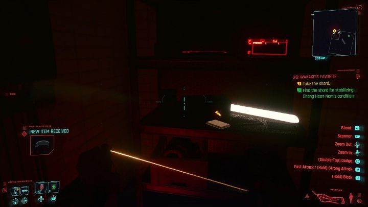 Your next task is to find a shard - Cyberpunk 2077: SOS: Merc Needed, Westbrook - gigs, walkthrough, map - Cyberpunk 2077: Westbrook - Cyberpunk 2077 Guide