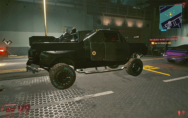 In order to start the race you have to sit in the driver's seat of the vehicle you will use in the race - Cyberpunk 2077: How to unlock Racing in Night City? - Cyberpunk 2077: Exploration - Cyberpunk 2077 Guide