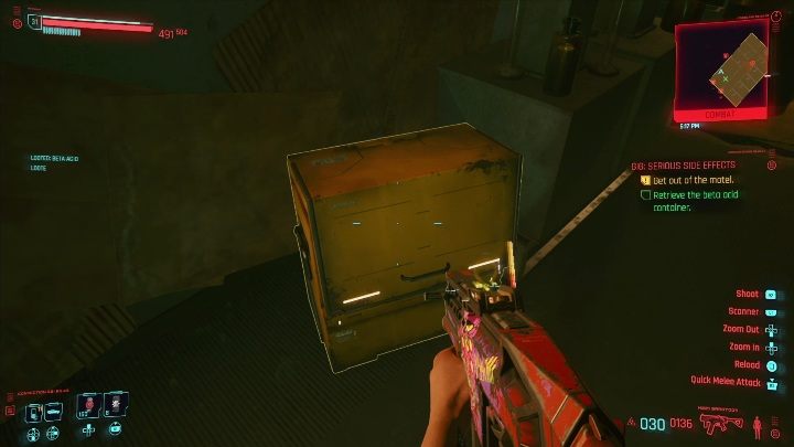 The target: Beta Acid - Cyberpunk 2077: Search & Recover, Santo Domingo - gigs, walkthrough, map - Cyberpunk 2077: Santo Domingo - Cyberpunk 2077 Guide