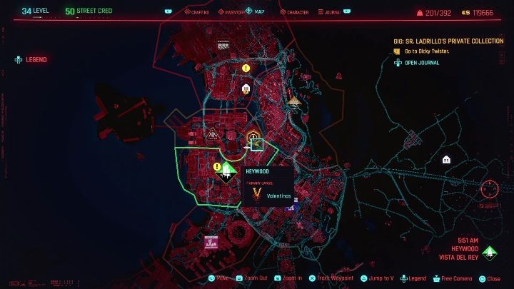 6 - Cyberpunk 2077: Thievery, Heywood - Gigs, walkthrough, map - Cyberpunk 2077: Heywood - Cyberpunk 2077 Guide