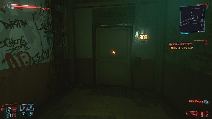 When you manage to escape the parade in Japantown, answer the phone and talk to Takemura - Cyberpunk 2077: Search and Destroy walkthrough - Cyberpunk 2077: Act 2 Main missions - Cyberpunk 2077 Guide