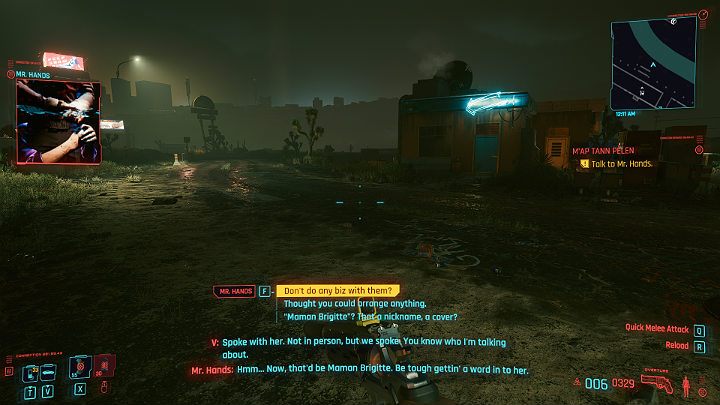 When you mention that you need to contact the head of the Voodoo Boys gang, Mr - Cyberpunk 2077: Map Tann Pelen walkthrough - Cyberpunk 2077: Act 2 Main missions - Cyberpunk 2077 Guide