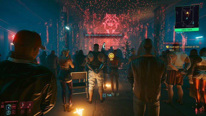 Go to the chapel at Sloane Lane - Cyberpunk 2077: Map Tann Pelen walkthrough - Cyberpunk 2077: Act 2 Main missions - Cyberpunk 2077 Guide