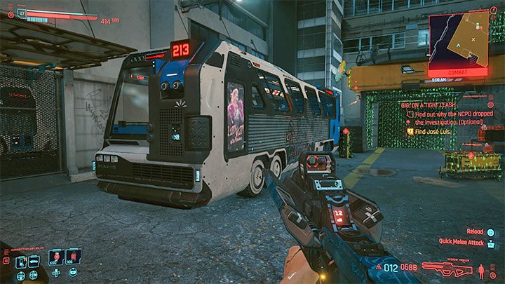 While traveling around the world map, you may notice that there are no public transport buses in Night City - Cyberpunk 2077: Are buses playable? - Cyberpunk 2077: Exploration - Cyberpunk 2077 Guide