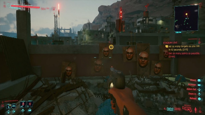 To win the shooting competition, you have to shoot 44 targets and score 44 points - Cyberpunk 2077: Stadium Love - walkthrough - Cyberpunk 2077: Exploration Side missions - Cyberpunk 2077 Guide