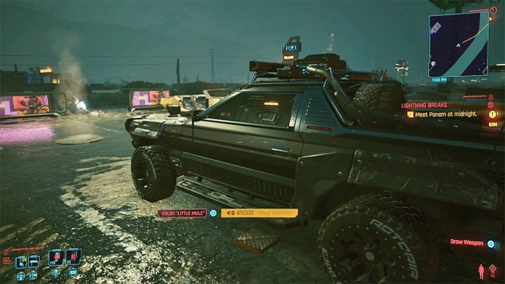 1 - Cyberpunk 2077: List of free cars - Cyberpunk 2077: World Atlas - Cyberpunk 2077 Guide
