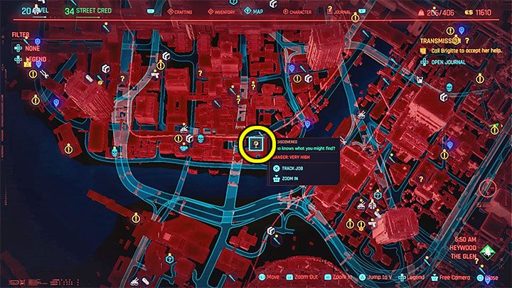 It is a vehicle associated with one of the contracts from The Glen district - the place where the contract starts is marked on the picture above - Cyberpunk 2077: List of free cars - Cyberpunk 2077: World Atlas - Cyberpunk 2077 Guide