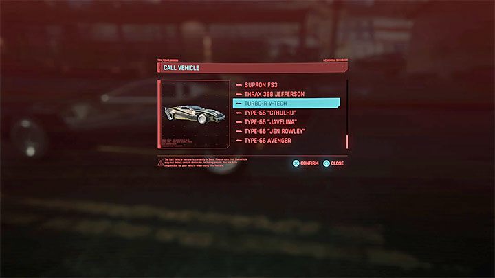 This mini-quest can evolve in two ways - Cyberpunk 2077: List of free cars - Cyberpunk 2077: World Atlas - Cyberpunk 2077 Guide