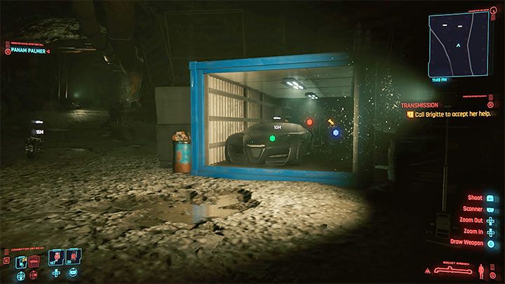 You have to find a blue container with a car in one of the mine tunnels - Cyberpunk 2077: List of free cars - Cyberpunk 2077: World Atlas - Cyberpunk 2077 Guide