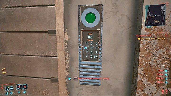 Interact with the keypad to the right of the garage door - Cyberpunk 2077: List of free cars - Cyberpunk 2077: World Atlas - Cyberpunk 2077 Guide
